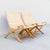 Hans Wegner Model 512 Folding Chairs in Rattan & Ash For Sale - Image 18 of 18