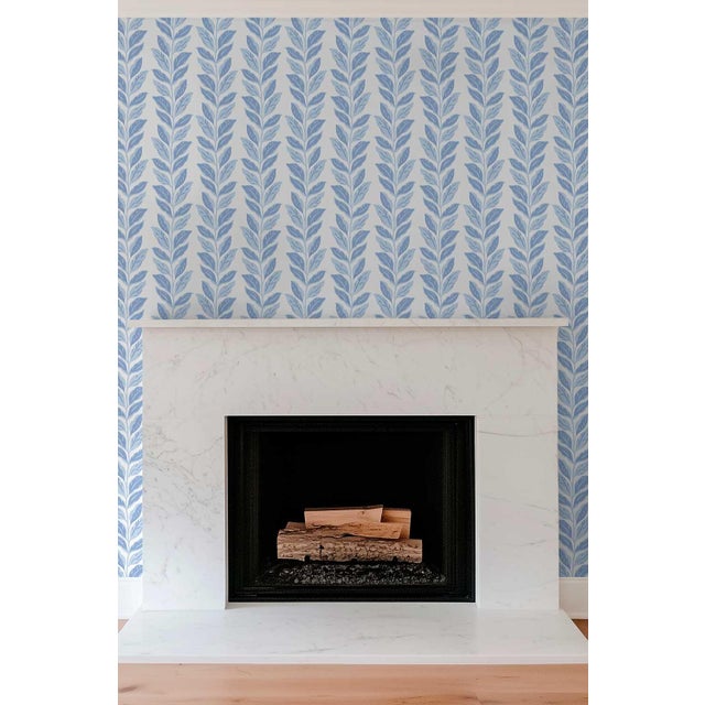 Bring a burst of joy to your walls with our Garden Leaf Stripe Wallpaper, a classic stripe reimagined with hand-painted...