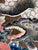 Early 20th Century Framed Japanese Futon Cover Textile Art with Resist Yuzen Dye For Sale - Image 5 of 9