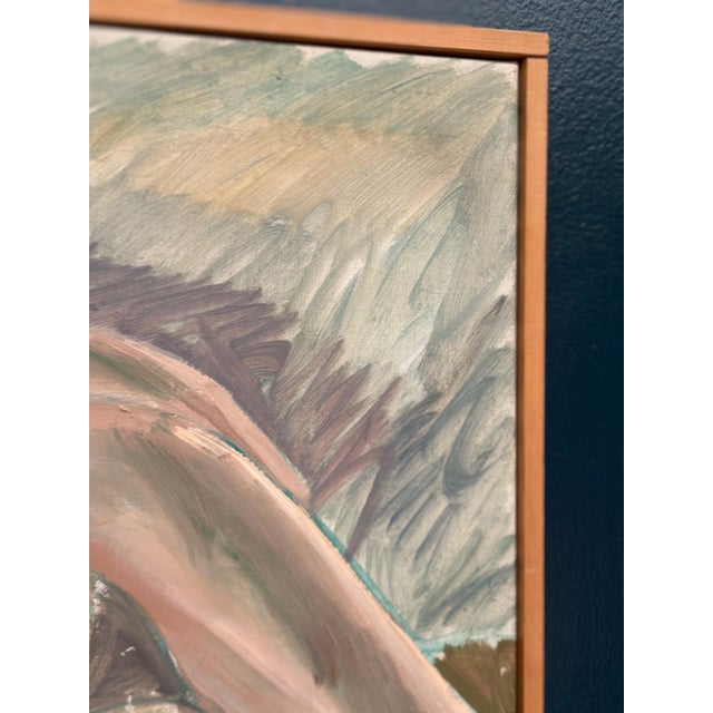Arne Cassel, Lying Nude, 1960s, Oil on Canvas, Framed For Sale - Image 8 of 18