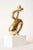 Vintage Bronze Intertwined Figurative Abstract Sculpture on White Marble Base, 1960's For Sale - Image 12 of 12