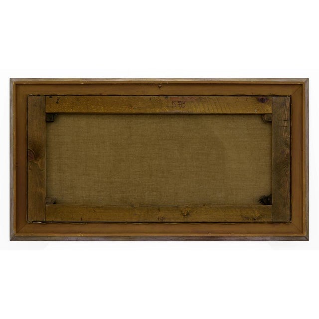 Paolo De Robertis, Ghiacciaio, Oil on Canvas, Framed For Sale - Image 7 of 9