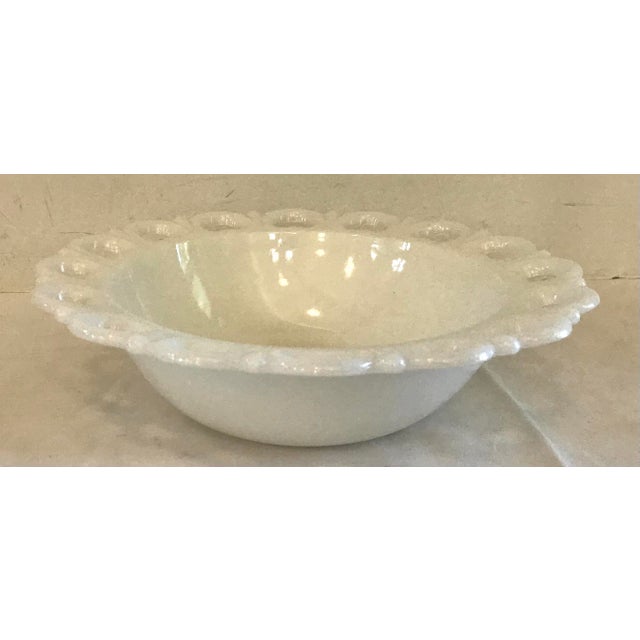 Vintage Milk Glass Bowl Chairish