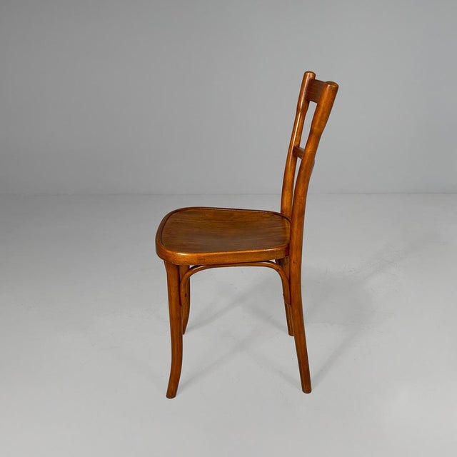 Wood Austrian Chairs in Wood from Thonet, 1930s, Set of 6 For Sale - Image 7 of 12