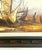 Mid-Century Modern Large Nautical "Ships in Harbor" Oil Painting by M. Runci For Sale - Image 3 of 12