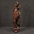 Asian Artist, Fisherman with Fish, 1960, Wood For Sale - Image 10 of 13