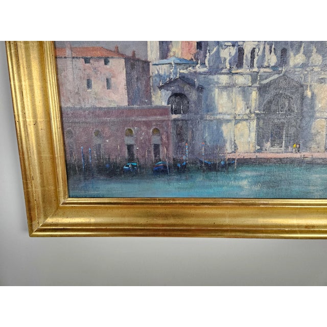 "In All Its Glory, Santa Maria Della Salute" Oil Painting, by Kasey Sealy Framed For Sale In Greensboro - Image 6 of 9