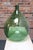 Early 20th Century Vintage Italian Emerald Green Blown Glass Teardrop-Form Demijohn Carboy For Sale - Image 5 of 18