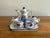 1970s 1970s Blue and White Floral Miniature Teaset, 10 Pieces For Sale - Image 5 of 5