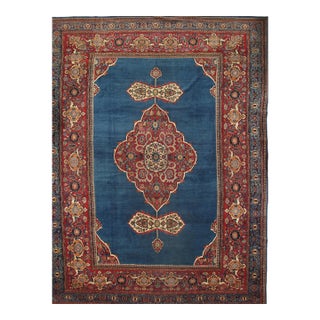 Pasargad DC Original Persian Mashad Antique Rug For Sale
