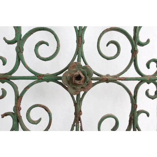 Vintage Iron Wall Decoration, 1930s For Sale - Image 9 of 12