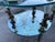 Silver 1940s Hollywood Regency Goran of Belgium End Table Set of Two Unmarked For Sale - Image 8 of 12