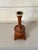 American 1930s Classical Urn Form Wooden Candlestick Holder For Sale - Image 3 of 7