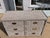 Off-white Bielecky Brothers Rattan Double Dresser With White Wahsed Finish For Sale - Image 8 of 12