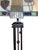 Late 20th Century Pair Arts & Crafts Style Metal & Glass Table Lamps. u.s.a. Late 20th Century. For Sale - Image 5 of 11