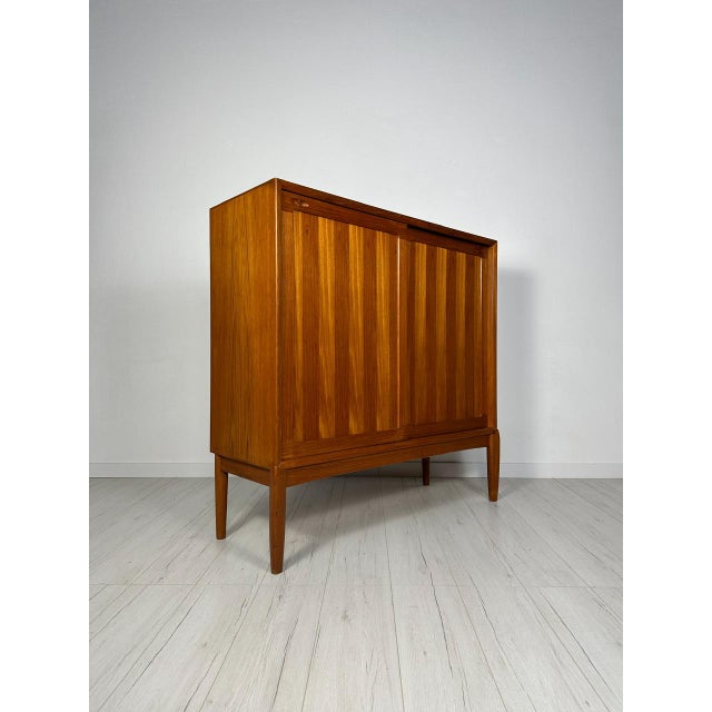 Mid-Century Minimalistic Teak Cabinet by H. W. Klein for Bramin, Denmark, 1960s For Sale - Image 13 of 13