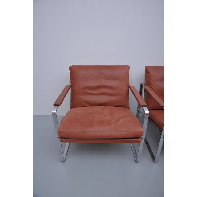 Set of Vintage Lounge Chairs by Preben Fabricius & Jørgen Kastholm for Knoll For Sale - Image 9 of 14