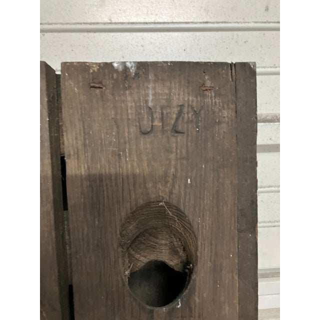 1980s French Country Wine Riddling Rack For Sale - Image 9 of 12
