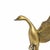 Late 20th Century Heron in Flight Over Reeds in Golden Bronze, 1970s For Sale - Image 5 of 7