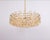 Large Gilt Brass Crystal Chandelier by Sciolari for Palwa, Germany, 1970s For Sale - Image 12 of 18