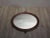 Vintage Art Nouveau Mirror with Wooden Frame For Sale - Image 9 of 10