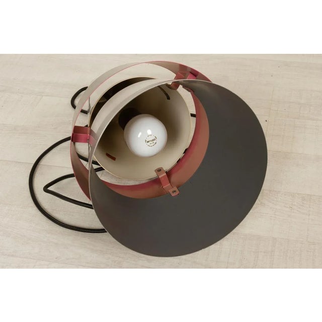 Vintage Danish Corona Pendant Lamp by Jo Hammerborg for Fog & Mørup, 1960s For Sale - Image 13 of 17