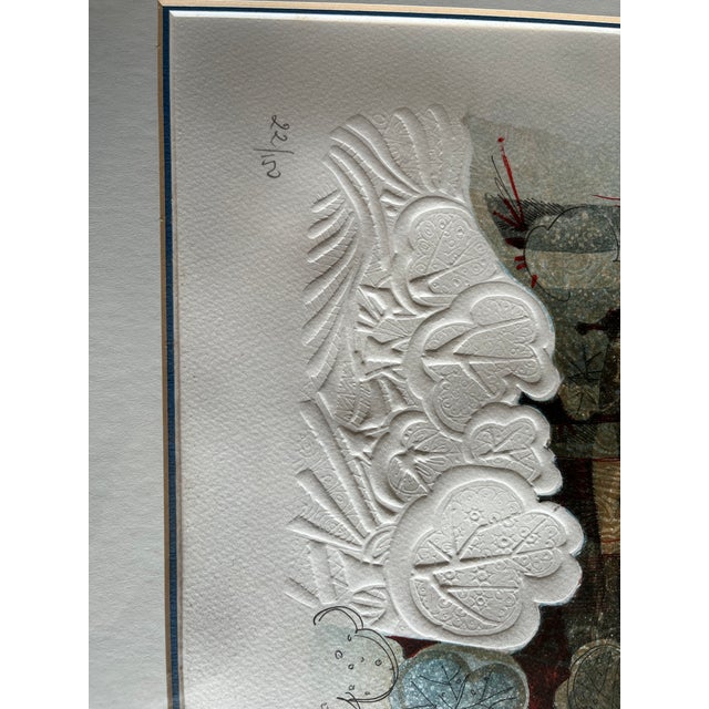 1960s Alvar Sunol Signed Lithograph For Sale - Image 4 of 6