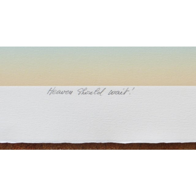Jean Sariano Pop Etching Heaven Should Wait For Sale - Image 5 of 6