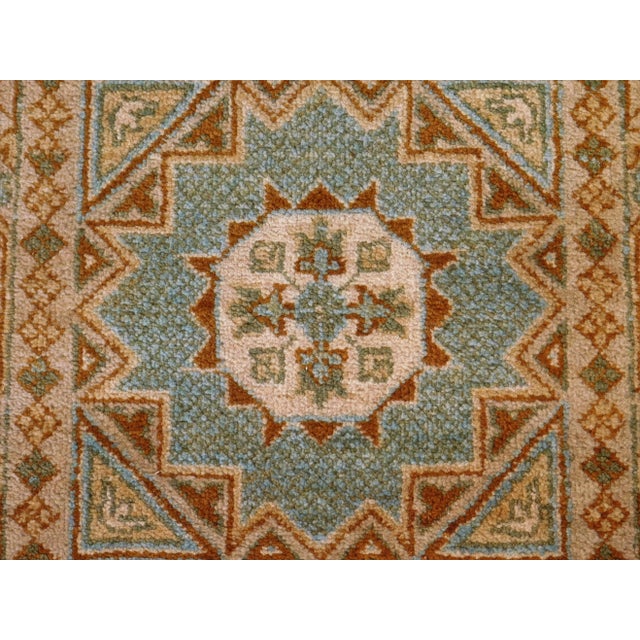Indian Early 21st Century Hand Knotted Indian Runner Rug. 3'x 12' For Sale - Image 3 of 13