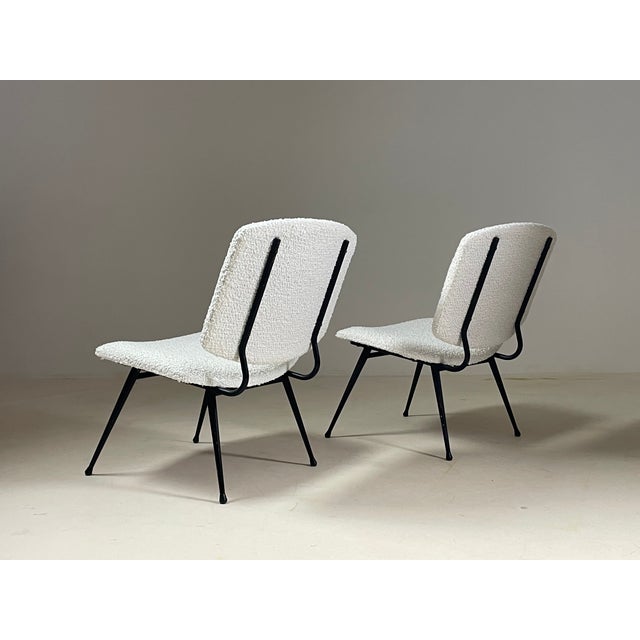 Armchairs, France, 1950s, Set of 2 For Sale - Image 9 of 18