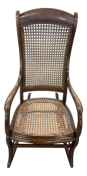 Antique Cane Rocking Chair