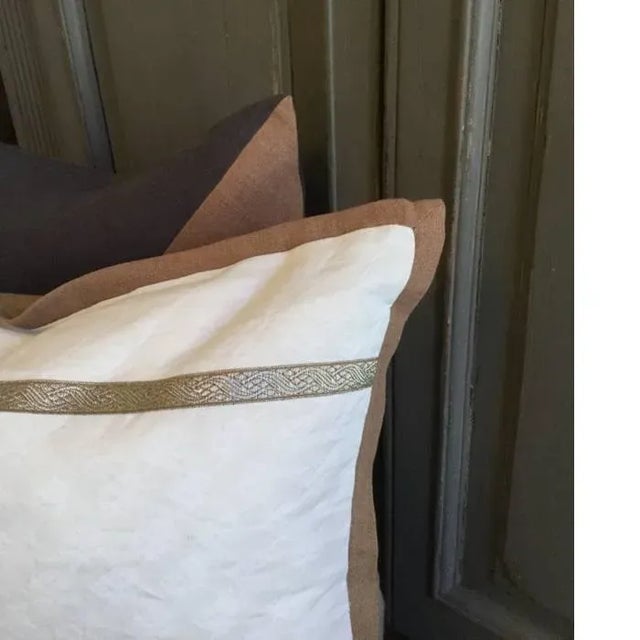 Henriette Cushion Cover from Sohil Design For Sale - Image 4 of 5