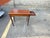 Early 20th Century Antique Federal Style Petite Sized Inlaid Flip Top Game Console Table For Sale - Image 5 of 18