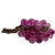 Plastic Vintage Mid-Century Large Glass Lucite Purple Grape Cluster For Sale - Image 7 of 10