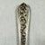 American 1930s Stieff Sterling Silver Corsage Repoussé Pattern Butter Pick For Sale - Image 3 of 11