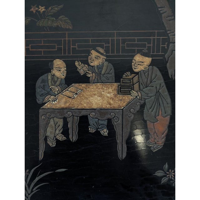 Chinese Coromandel Lacquer Coffee Table For Sale - Image 9 of 11