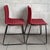 Modern Gaber Kanvas Chairs by Stefano Sandonà in Metal and Red Fabric, 2000s, Set of 2 For Sale - Image 3 of 13