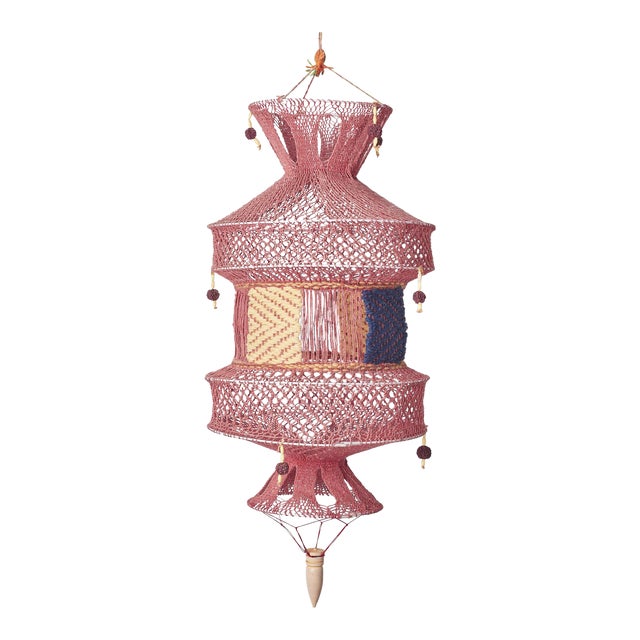 Boho Chic Handmade Mauve Lantern Chairish