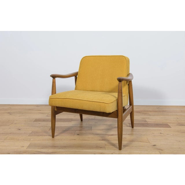 Brown GFM-87 Armchairs by Juliusz Kedziorek for Gościcińskie Furniture, 1960s, Set of 2 For Sale - Image 8 of 18