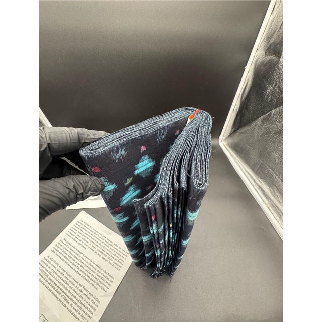 1970s Aizenkobo Indigo Dyers Workshop Textile, 13.6 Sq Yrds For Sale - Image 5 of 10