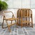 Dal Vera vintage bamboo chairs, 2 available. The chairs, which can be folded, have been restored and are in excellent...