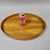 1990s Vintage Shaker Style Cherry & Butternut Oval Serving Trays by Ken Baker, 1997 – Set of 2 For Sale - Image 5 of 9