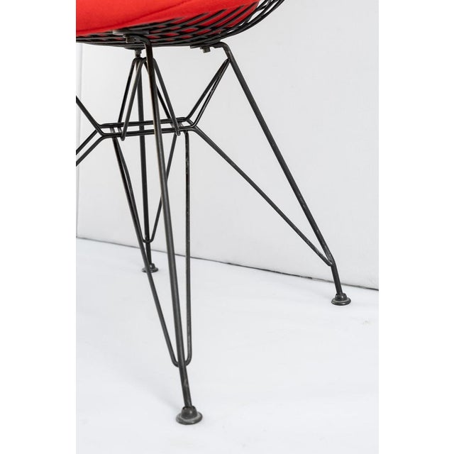 Wire Chairs attributed to Charles & Ray Eames for Herman Miller, 1970s, Set of 6 For Sale - Image 4 of 8