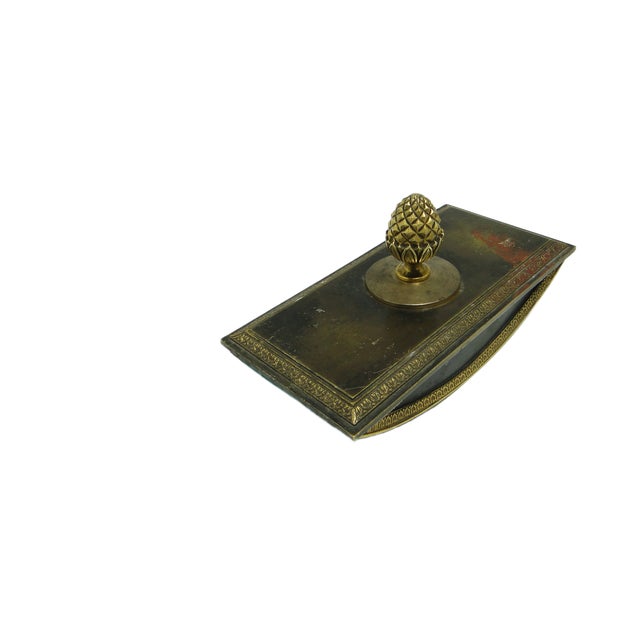 Biedermeier Stand for Pens by Bros. Łopieńscy, 1890s For Sale - Image 4 of 12