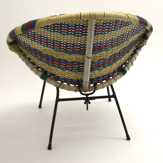 1950s Mid-Century Childrens Acapulco Armchair, 1950s For Sale - Image 5 of 9