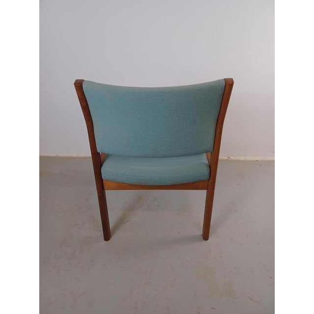 Wood Danish Armchairs in Mahogany by Christian Hvidt, 1960s, Set of 2 For Sale - Image 7 of 14
