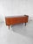 Mid-Century Chest of Drawers in Wood, Glass and Brass, Italy, 1950s For Sale - Image 4 of 7
