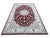 Persian Nain rug, hand knotted in India from 100% wool. Measuring 6’1” x 9’2”, the rug features an elegant central...