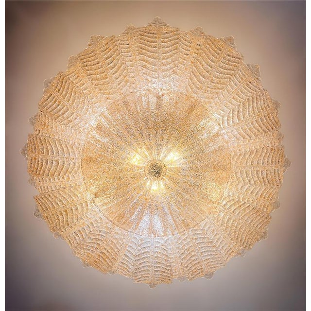 Vintage Flush Mounts in Murano, 1990s, Set of 2 For Sale - Image 10 of 12