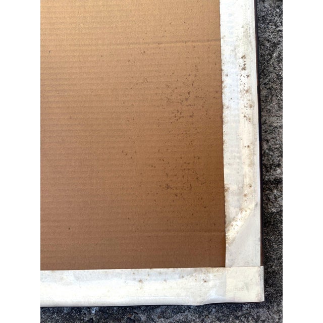 Paint Vintage Mid Century Modern "Carlo" Matador Painting - 1960s Large Impasto For Sale - Image 7 of 7